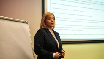 Наталія Балакіна, начальниця відділу реалізації проєктів фінансового управління Волинського обласного центру зайнятості