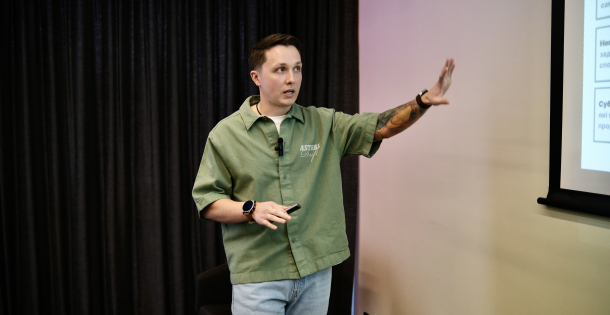 ТОП-6 змін у маркетингу в 2026 році: в центрі Дія.Бізнес у Луцьку відбулась лекція Віталія Оксенюка